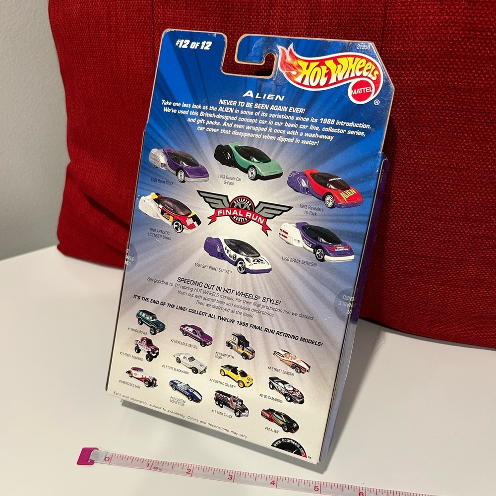 Hot Wheels 1999 Final Run “Alien” - Picture 4 of 5